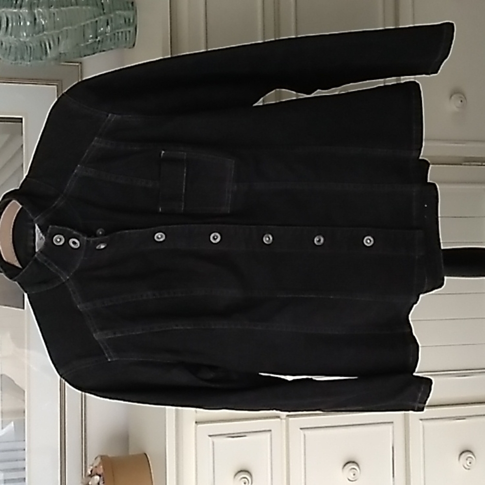 2 pc Chico's Platinum Jacket and Jeans. Jacket size 1 $45; Jeans size 1.5 $45